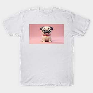 Pug Dog Smiles T-Shirt